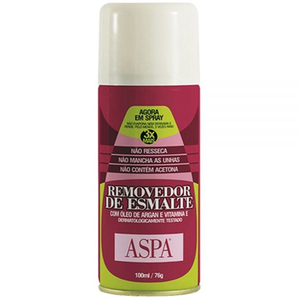 ASPA REMOVEDOR DE ESMALTE SPRAY 100ML