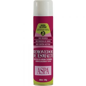 ASPA REMOVEDOR DE ESMALTE SPRAY 400ML