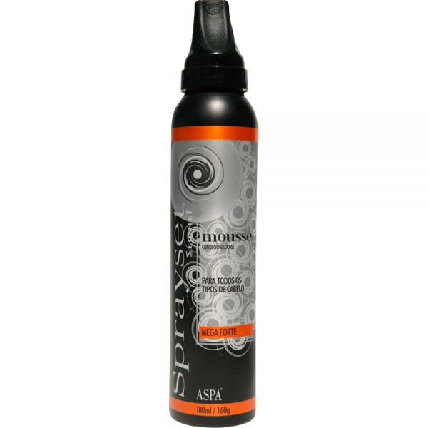 MOUSSE SPRAYSET MEGA FORTE 180ML