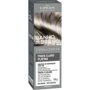 BANHO BRILHO PRATA CLARO PLATINA