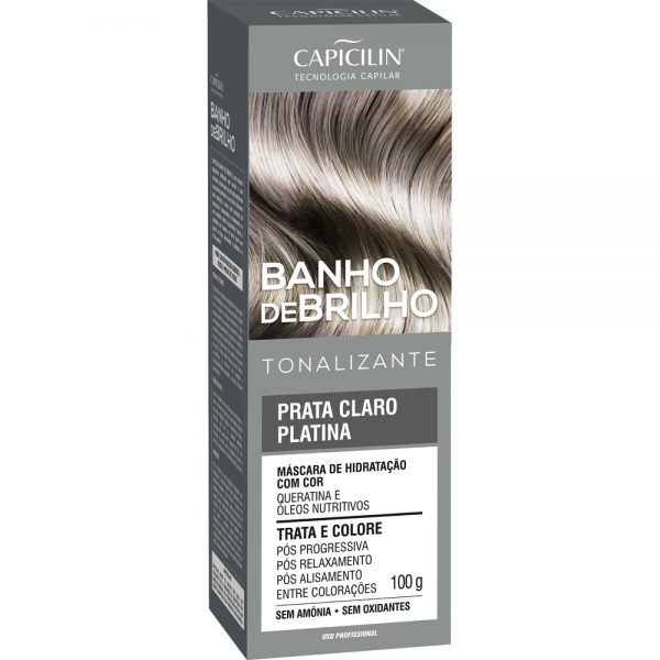 BANHO BRILHO PRATA CLARO PLATINA