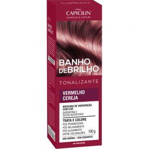 BANHO BRILHO VERMELHO CEREJA 100G