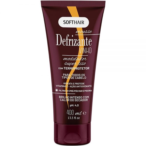 SOFTHAIR DEFRIZANTE VINHO 400ML