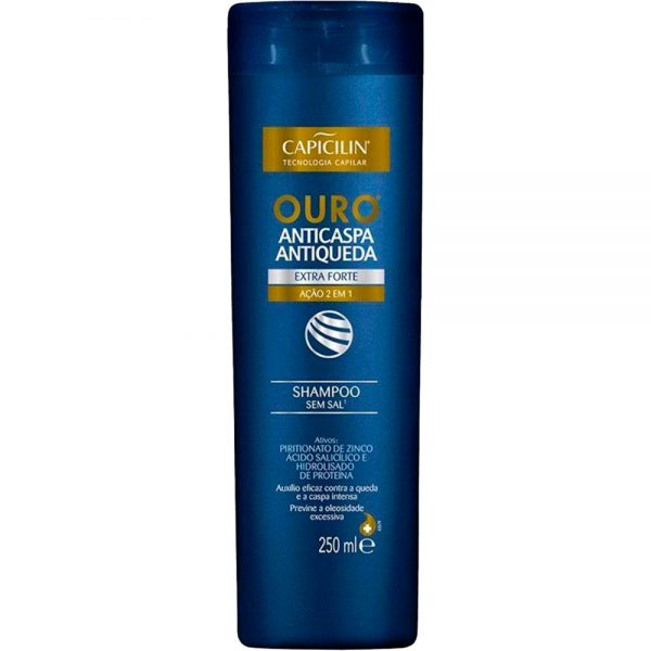 SHAMPO ANTICASPA OURO 250ML