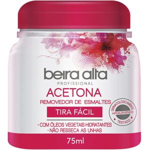 BEIRA ALTA REMOVEDOR ESMALTE TIRA FÁCIL C/12X75ML
