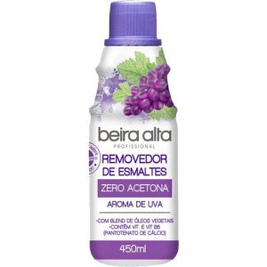 BEIRA ALTA REMOVEDOR ESMALTE ZERO ACETONA 450ML