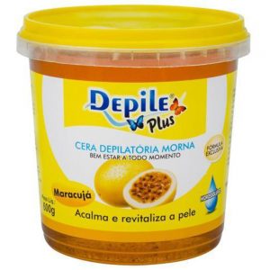 DEPILE P CERA DEPILATORIA MARACUJA 600G