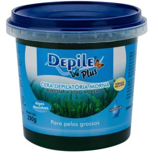 DEPILE P CERA DEPILATORIA ALGAS MARINHAS 290GR