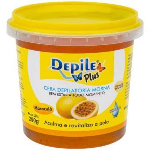 DEPILE P CERA DEPILATORIA MARACUJA 290G