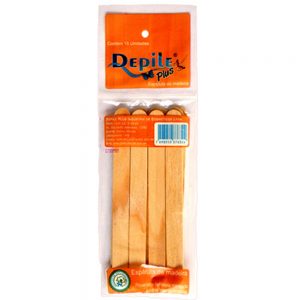 DEPILE P ESPATULA P/DEPILAR C/15 UND.