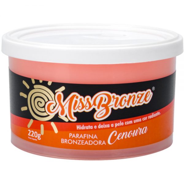 DEPILE P PARAFINA MISS BRONZE CENOURA 220GR