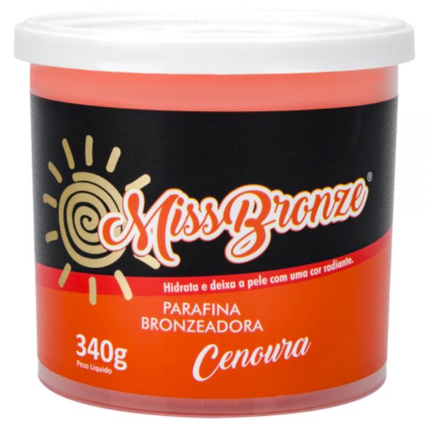 DEPILE P PARAFINA MISS BRONZE CENOURA 340GR