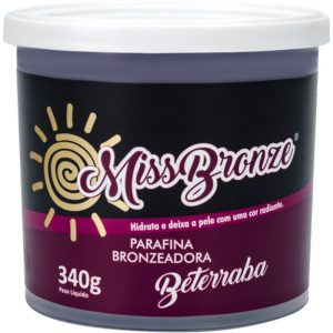 DEPILE P PARAFINA MISS BRONZE BETERRABA 340GR