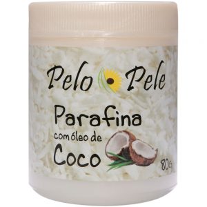 PELO E PELE PARAFINA COM OLEO DE COCO 80G