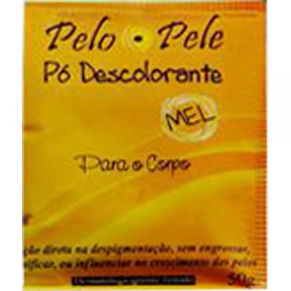 PÓ DESCOLORANTE PARA A PELE MEL 50G