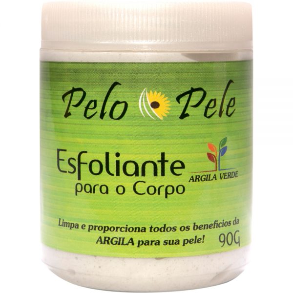 PELO E PELE ESFOLIANTE P/O CORPO ARGILA VERDE 90G