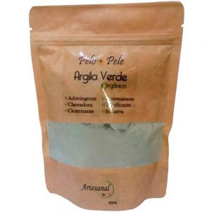 PELO E PELE ARGILA ORGANICA VERDE 300G