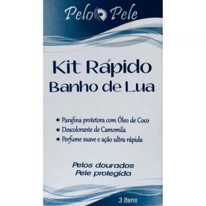 PELO E PELE KIT BANHO DE LUA RAPIDO CX.C/3UN