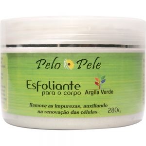 PELO E PELE ESFOLIANTE P/O CORPO ARGILA VERDE 280G