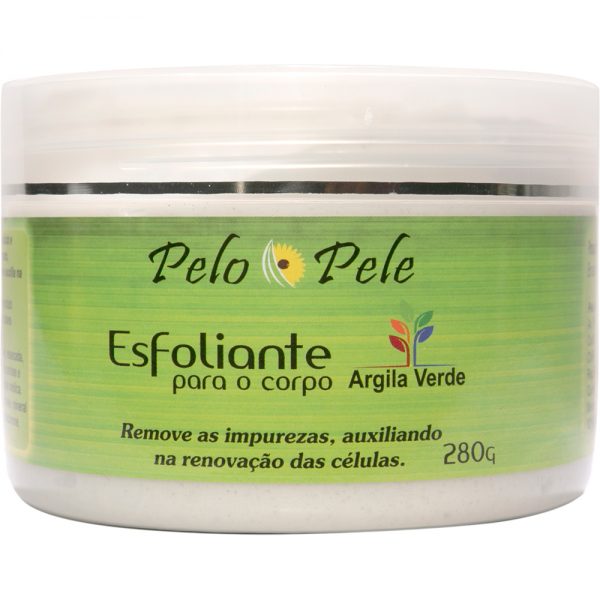PELO E PELE ESFOLIANTE P/O CORPO ARGILA VERDE 280G