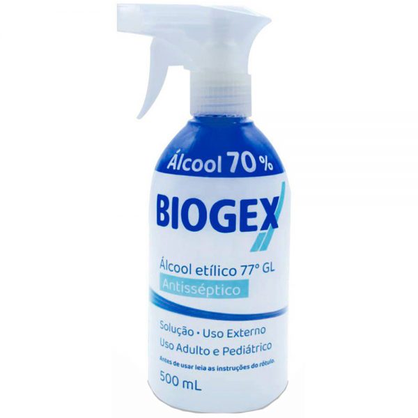 BIOGEX NUTRIEX ALCOOL LIQ.ANTISSEPTICO 500ML