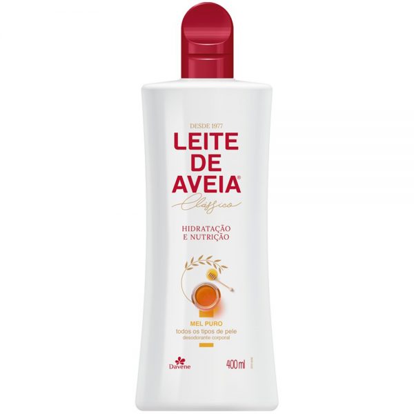 DAVENE LEITE DE AVEIA HID. CORPORAL MEL PURO