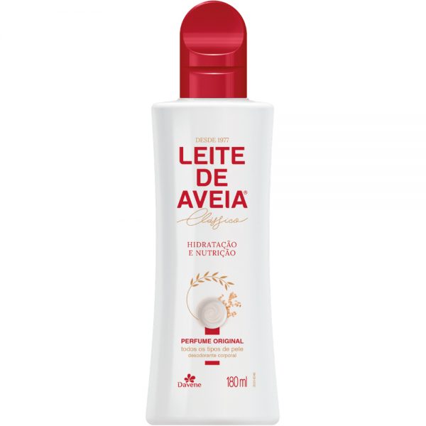 DAVENE LEITE DE AVEIA HID. CORPORAL TODOS TIPOS PELE 180ML