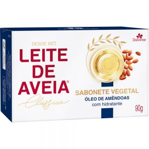 DAVENE SABONETE LEITE DE AVEIA OLEO DE AMENDOAS 90G
