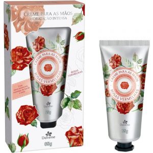 DAVENE CR.DE MAOS ROSAS VERMELHAS 65G