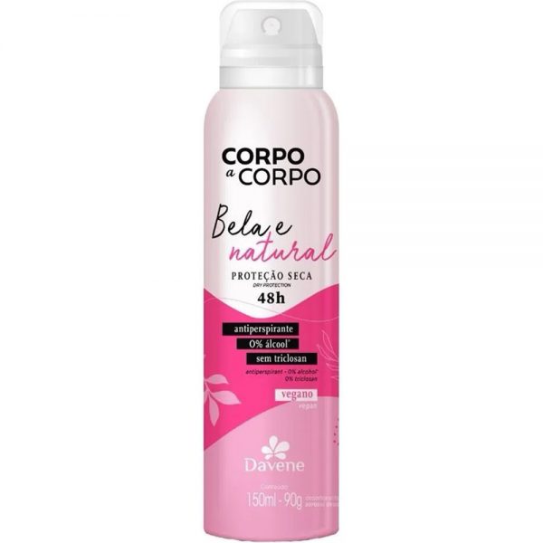 DAVENE CORPO A CORPO DES.ANTIP.AERO NATURAL 150ML