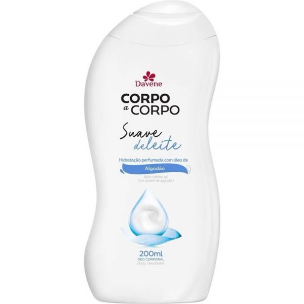 DAVENE CORPO A CORPO LOCAO DEO SUAVE 200ML