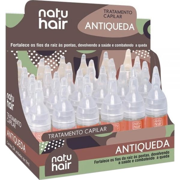 NATUHAIR VITAMINA CAP. ANTIQUEDA CX.24X10ML