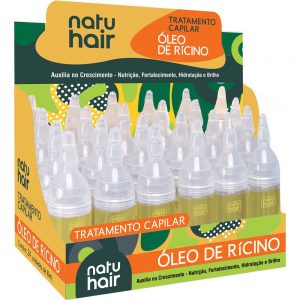 NATUHAIR VITAMINA CAP. OLEO DE RICINO CX.24X10ML
