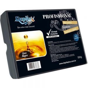 DEPILE P CERA DEPILATORIA BREU NEGRA 550G