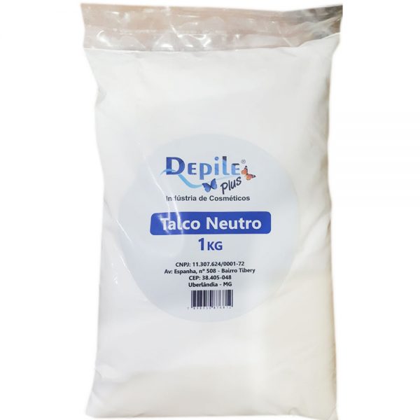 DEPILE P TALCO NEUTRO ULTRA BRANCO 1KG