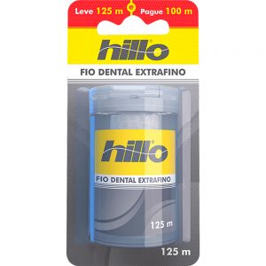 HILLO FIO DENTAL 125M EXTRA FINO C/12UN