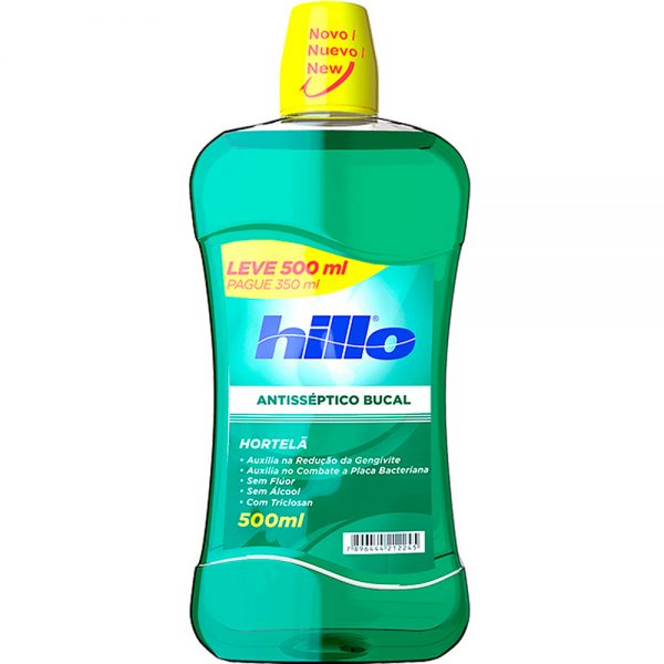HILLO ANTISSEPTICO BUCAL HORTELA 500ML