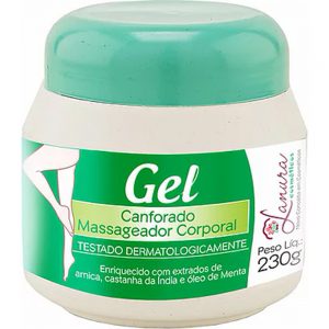 LANURA GEL POTE CANFORADO P/MASSAGEM 230GR