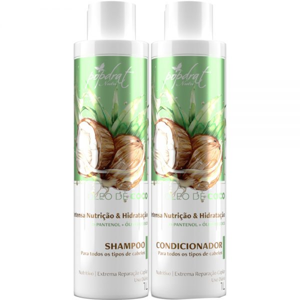 POPDRAT KIT OLEO DE COCO 1LT