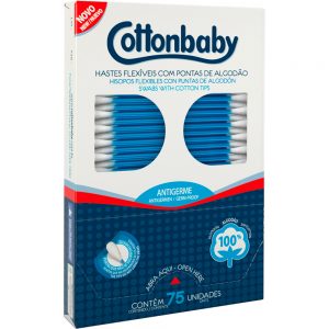 COTTONBABY HASTE CARTUCHO 75UN