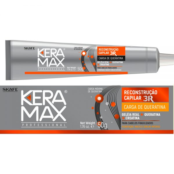 SKAFE CARGA DE QUERATINA KERAMAX RECONS.CAP.50G