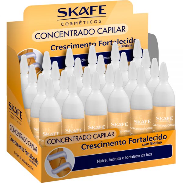 SKAFE CONCENTRADO CAP.CRESC.FORTALECIDO 24X10ML