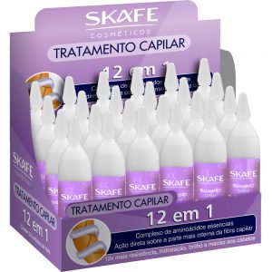 SKAFE TRATAMENTO CAPILAR 12 EM 1 24X10ML