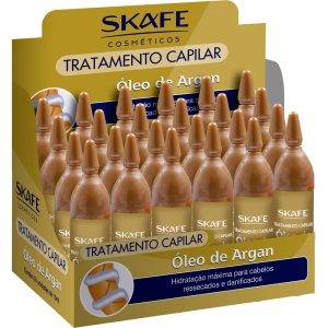 SKAFE TRATAMENTO CAPILAR OLEO DE ARGAN 24X10ML