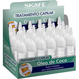 SKAFE TRATAMENTO CAPILAR OLEO DE COCO 24X10ML