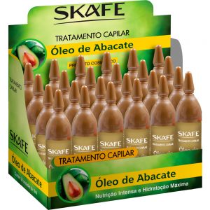 SKAFE TRATAMENTO CAPILAR OLEO DE ABACATE 24X10ML
