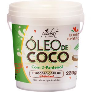 POPDRAT MASC.OLEO DE COCO 220G