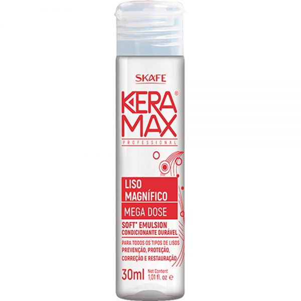 SKAFE AMPOLA MEGA DOSE KERAMAX LISO MAGNIFICO 30ML