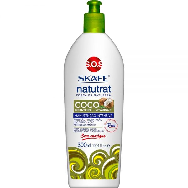 SKAFE MANUT.INTENSIVA NATUTRAT SOS FORCA NATUREZA COCO 300ML