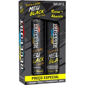 SKAFE KIT SH+COND REGEFORT RICINO E ABACATE 600ML
